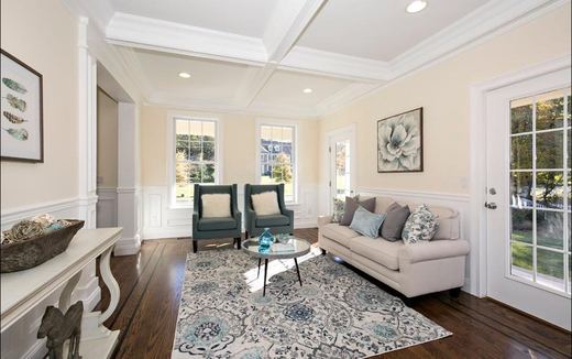 Living room in a Storybook Homes NJ project